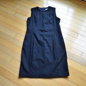 Tiffany & Co Wardrobe Sleeveless Black Shift Dress Size US 12